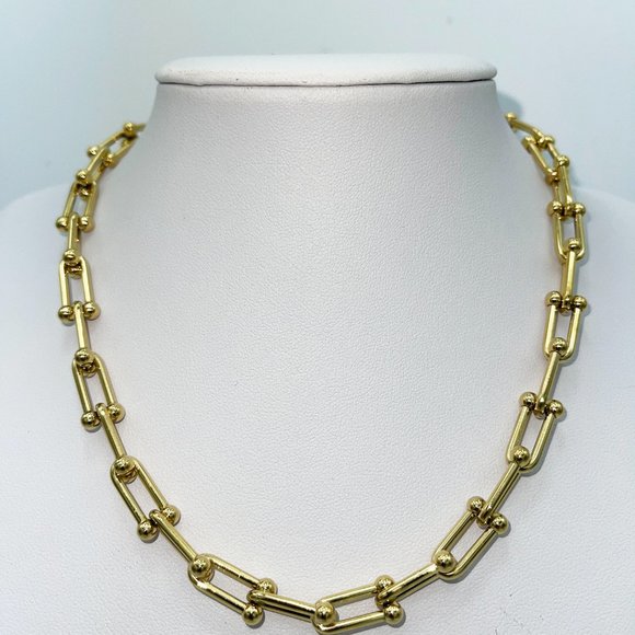 Link Chain Stainless Steel Necklace - Picture 2 of 5
